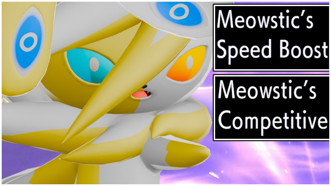 MEGA MEOWSTIC Pokemon Champions Best Moveset Team - How To Use Meowstic Competitive VGC