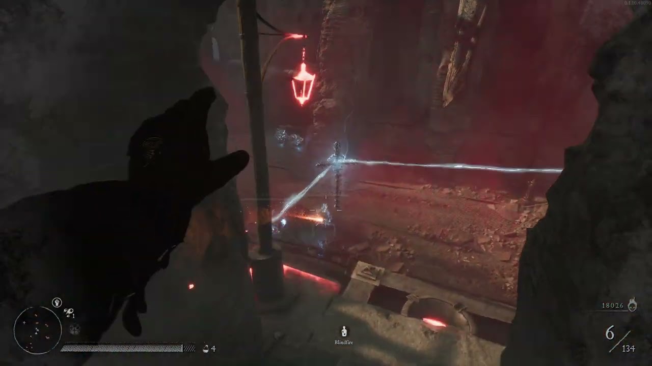 Witchfire - Irongate Castle - throwing some crosses around