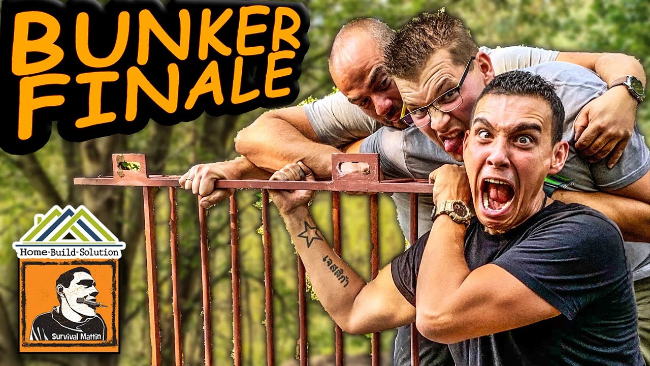 SURVIVAL MATTIN x BUNKER BEGRABEN & GESICHERT! | Home Build Solution