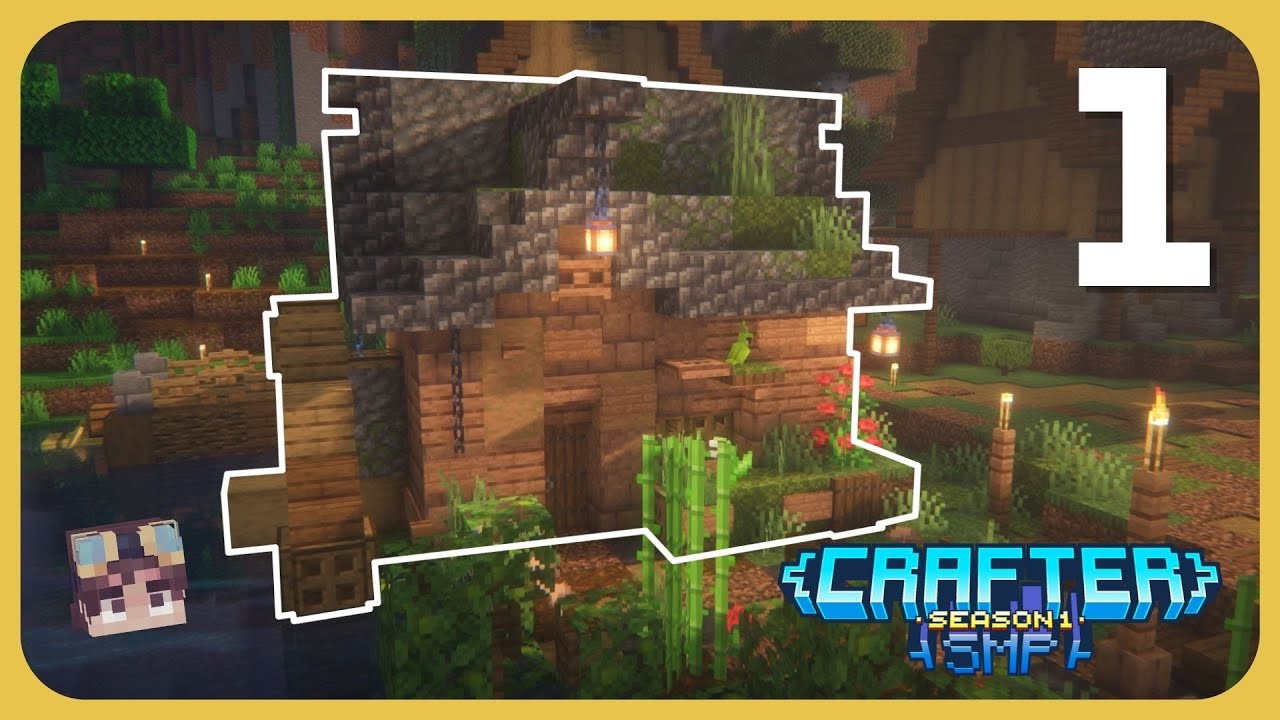 CrafterSMP | Ep 1 | The Mud Shack