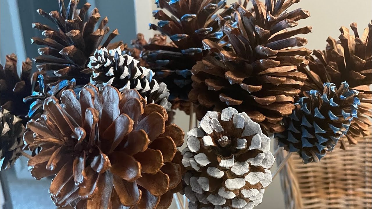 How To Make Pine Cone Flowers