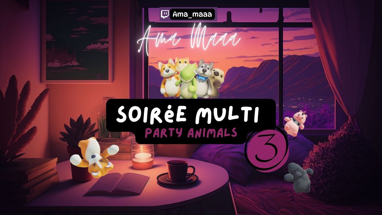 🐻 Soirée Multi Party Animals – c'est la bagarre!