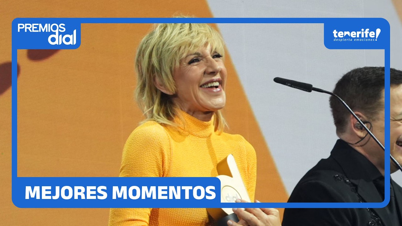 ANA TORROJA recoge su premio a la trayectoria: 