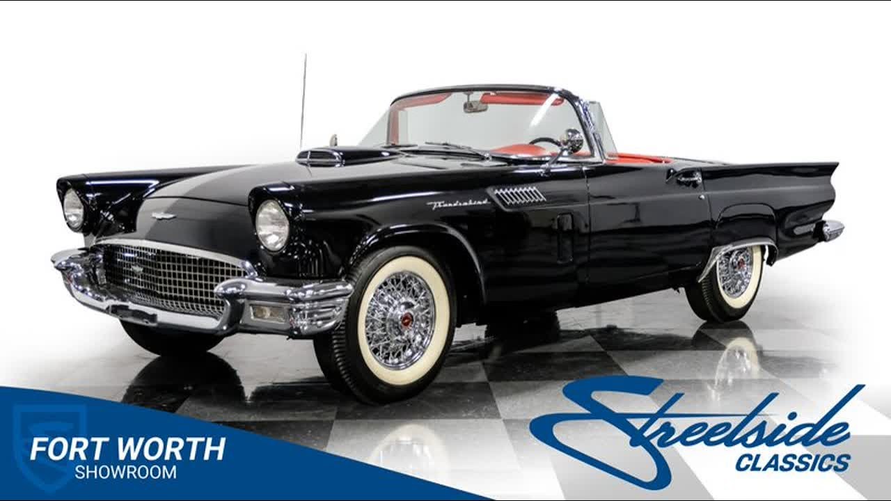 1957 Ford Thunderbird  8022-DFW for sale | Charlotte, Atlanta, Dallas, Tampa, Phoenix, Nashvill...