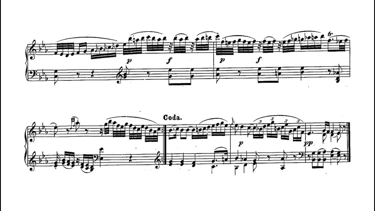 Mozart: Piano Sonata No. 4 in E♭ major, K.282 [Uchida]
