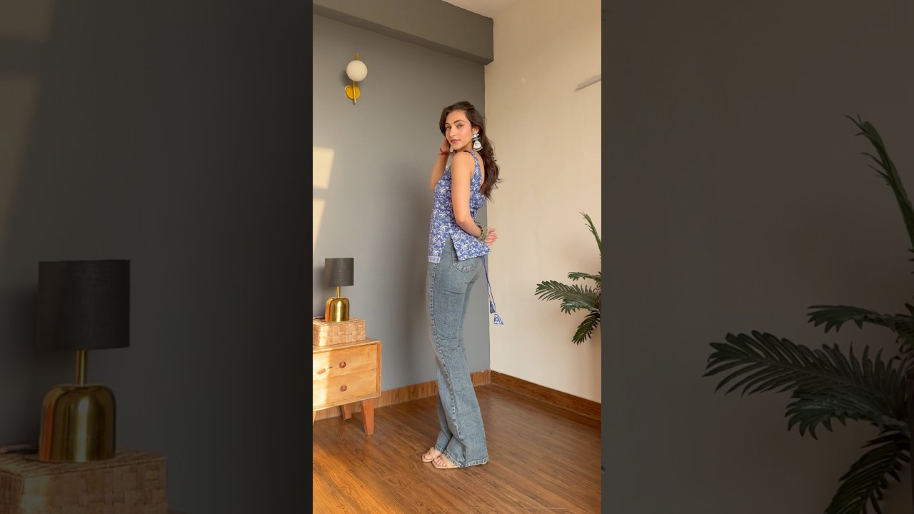 Short Kurtis I am in love with #haul #kurti # kurtihaul #officewear #college #ethnic #jeans #myntra