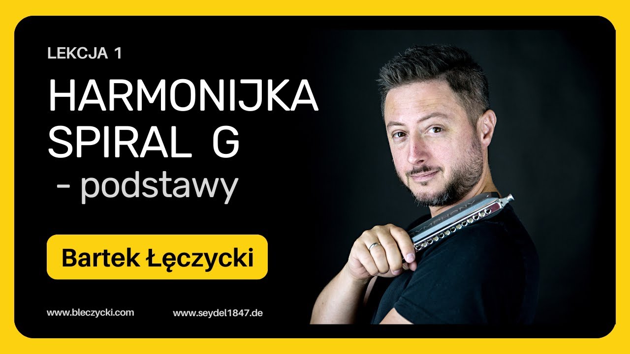 LEKCJA 1 Harmonijka Seydel spiral circular -  intro podstawy
