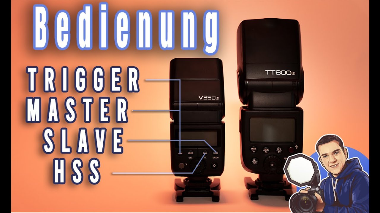 Godox TT600   V350 Bedienung und Menü ganz einfach erklärt so verwendet ihr den Blitz richtig!