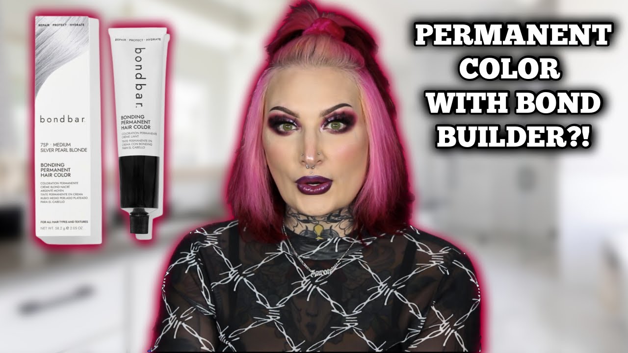 Trying Bondbar Permanent Hair Dye!