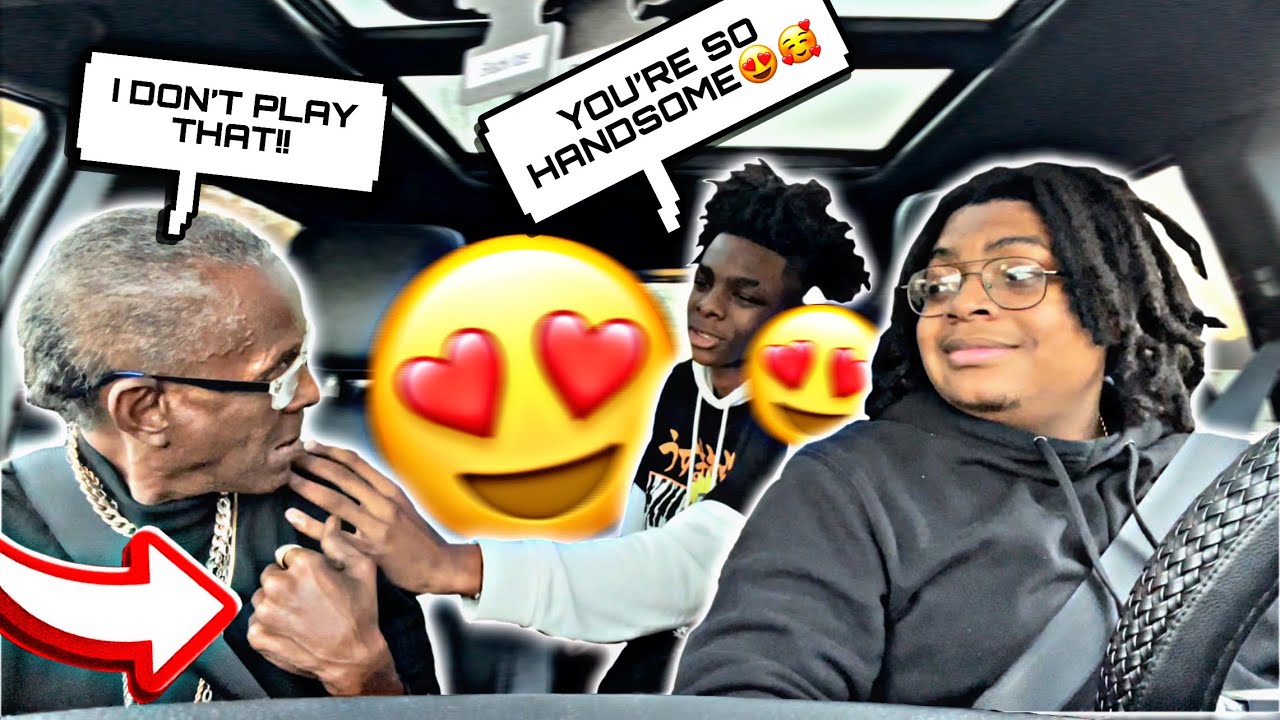 I HAD MY BRO TO FLIRT WITH MY GRANDPA (SUPER HILARIOUS)