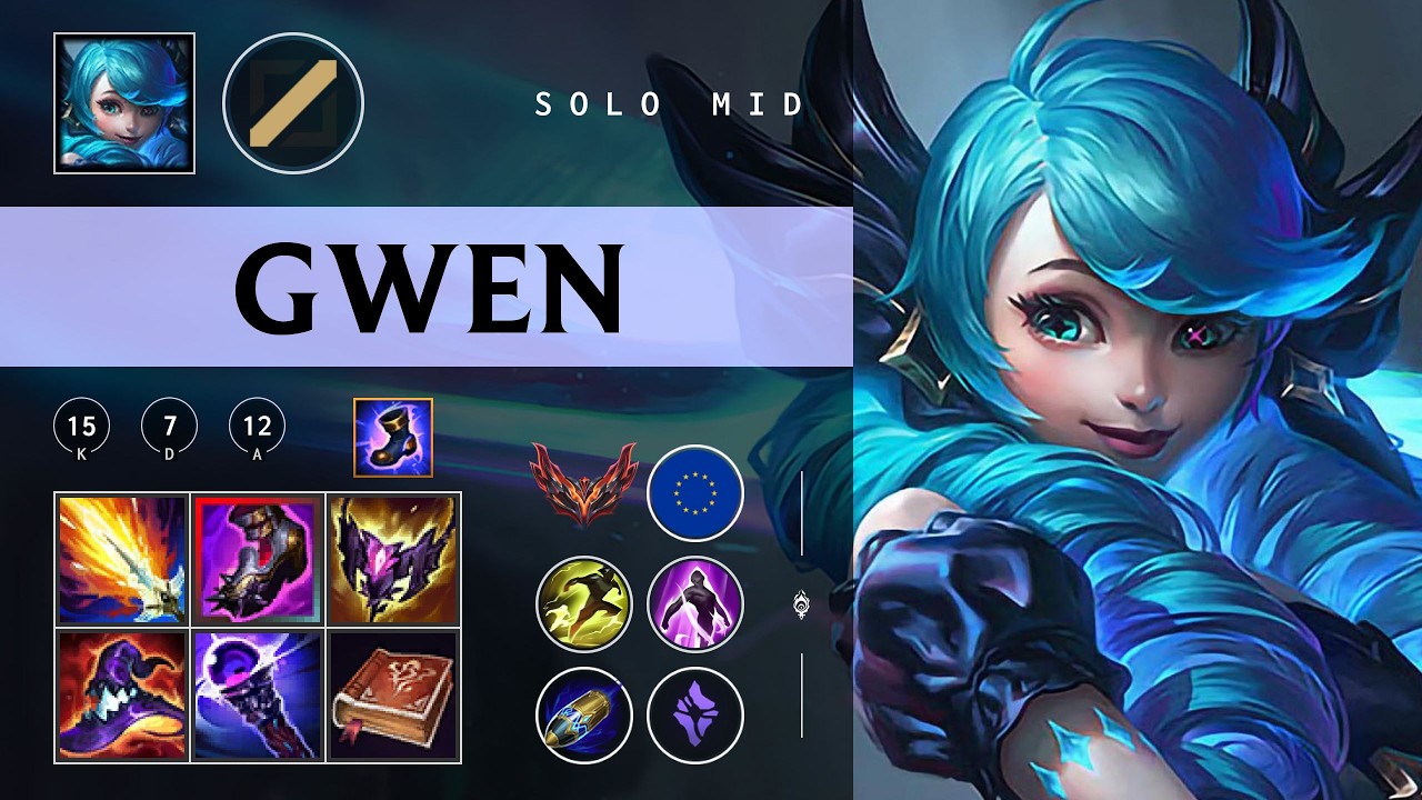 Gwen Mid vs Ekko - EUW Grandmaster Patch 26.04
