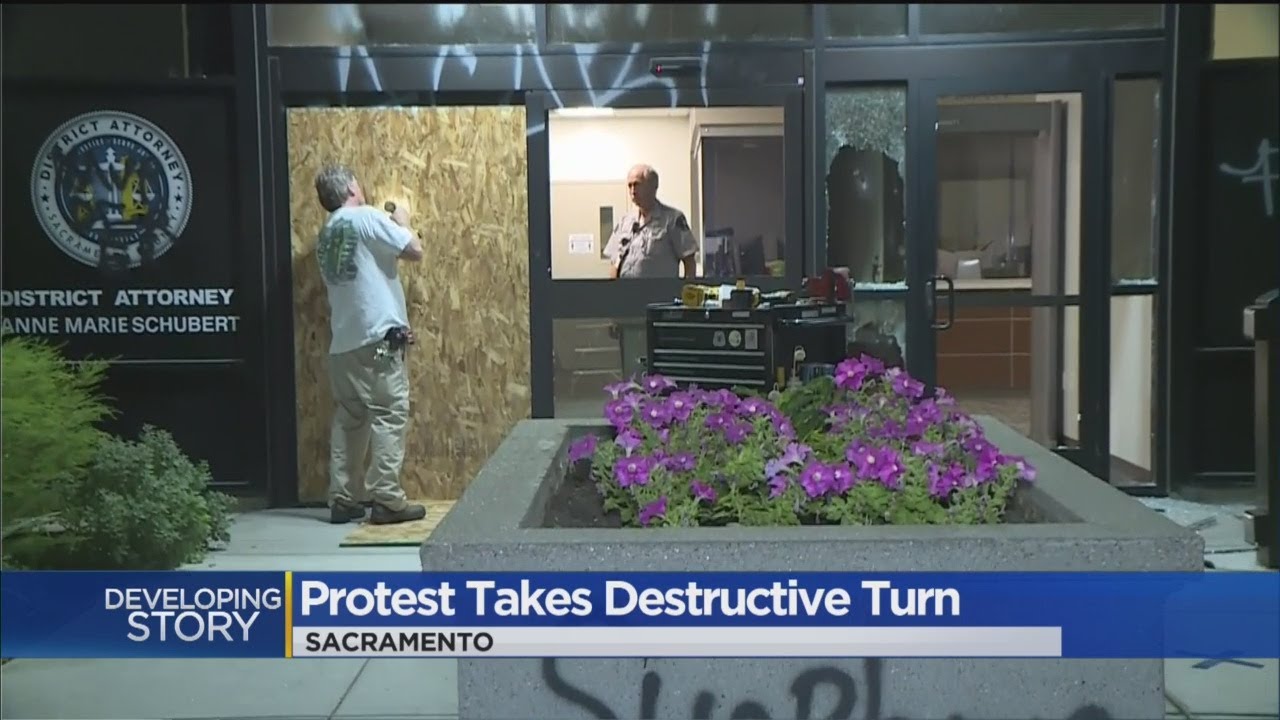 Downtown Sacramento Assesses Damage After Jacob Blake Protests