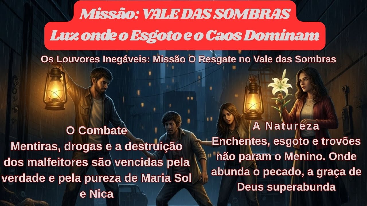 Os Louvores Inegáveis: Missão O Resgate no Vale das Sombras! #louvores2025 #musica #adoração #fe