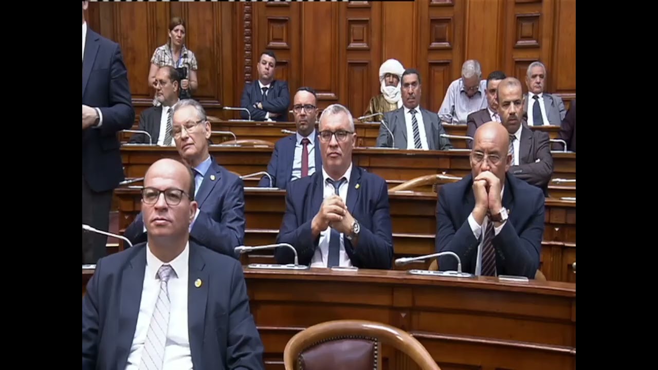 كلمة السيد نورالدين تاج، رئيس لجنة الشؤون الاقتصادية عقب التصويت على نص قانون النشاطات المنجمية