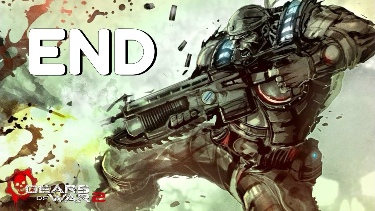 GEARS OF WAR 2 Campaign Walkthrough PART 8 - ENDING. 