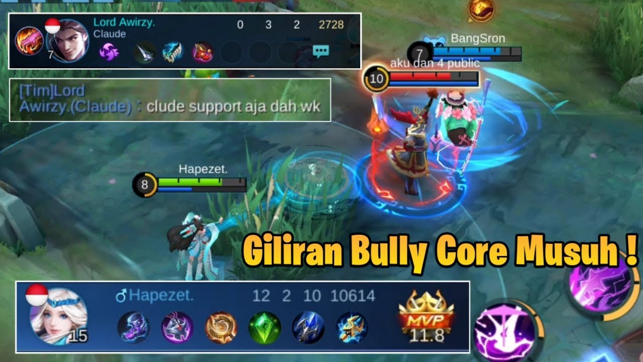 Core Tim Kena Bantai di Awal, Sini Giliran Kagura Hapezet Jadi Core Execute :v | Mobile Legends