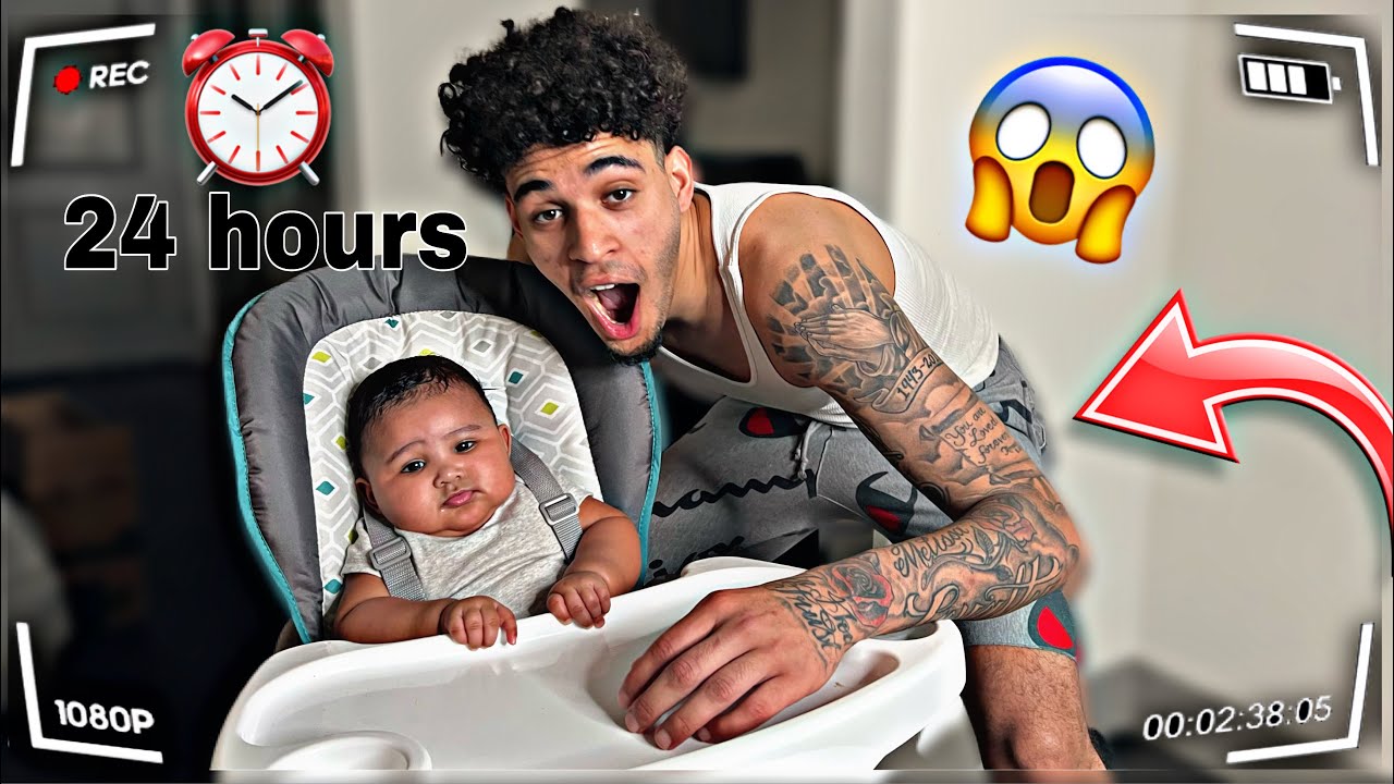 24 hours ALONE With Baby Kinsley!!! *Single Father Edition*