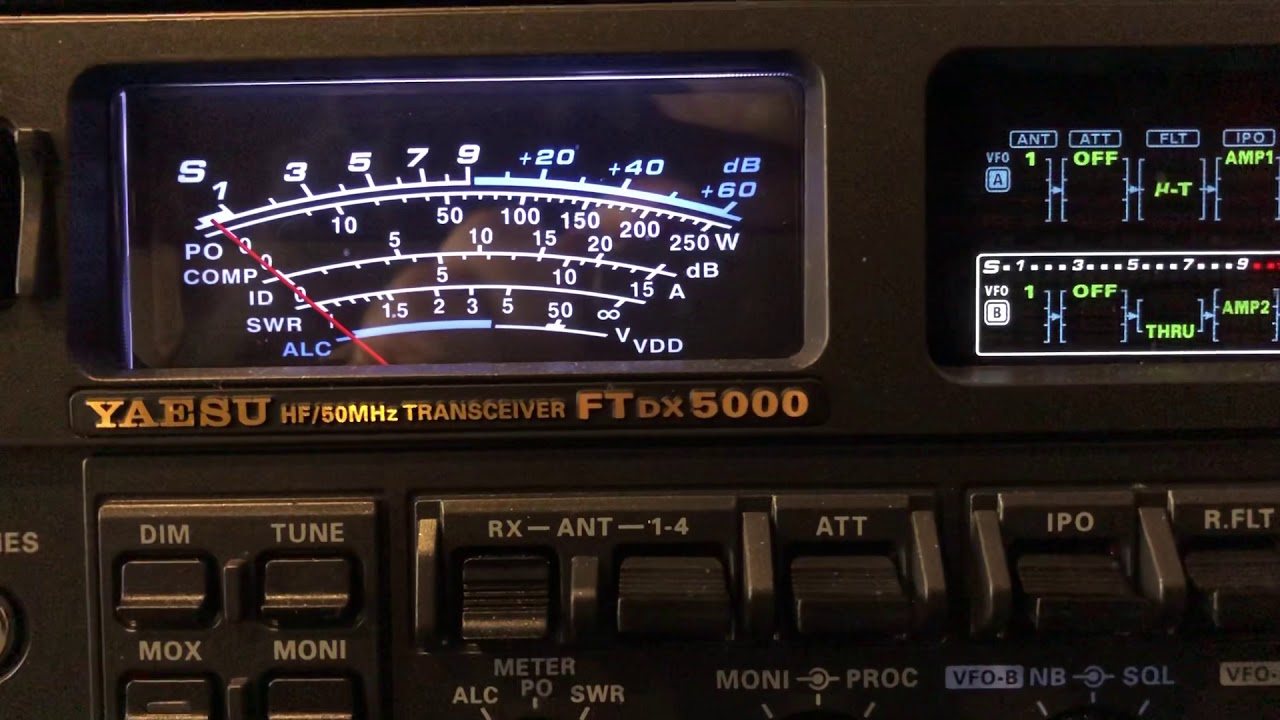 Using the mu-tuning preselector with the FTdx5000MP Limited