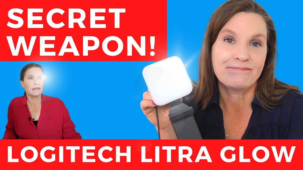 This Logitech Litra Glow light is a MUST-HAVE for webinars, zoomcall and videoshoots!