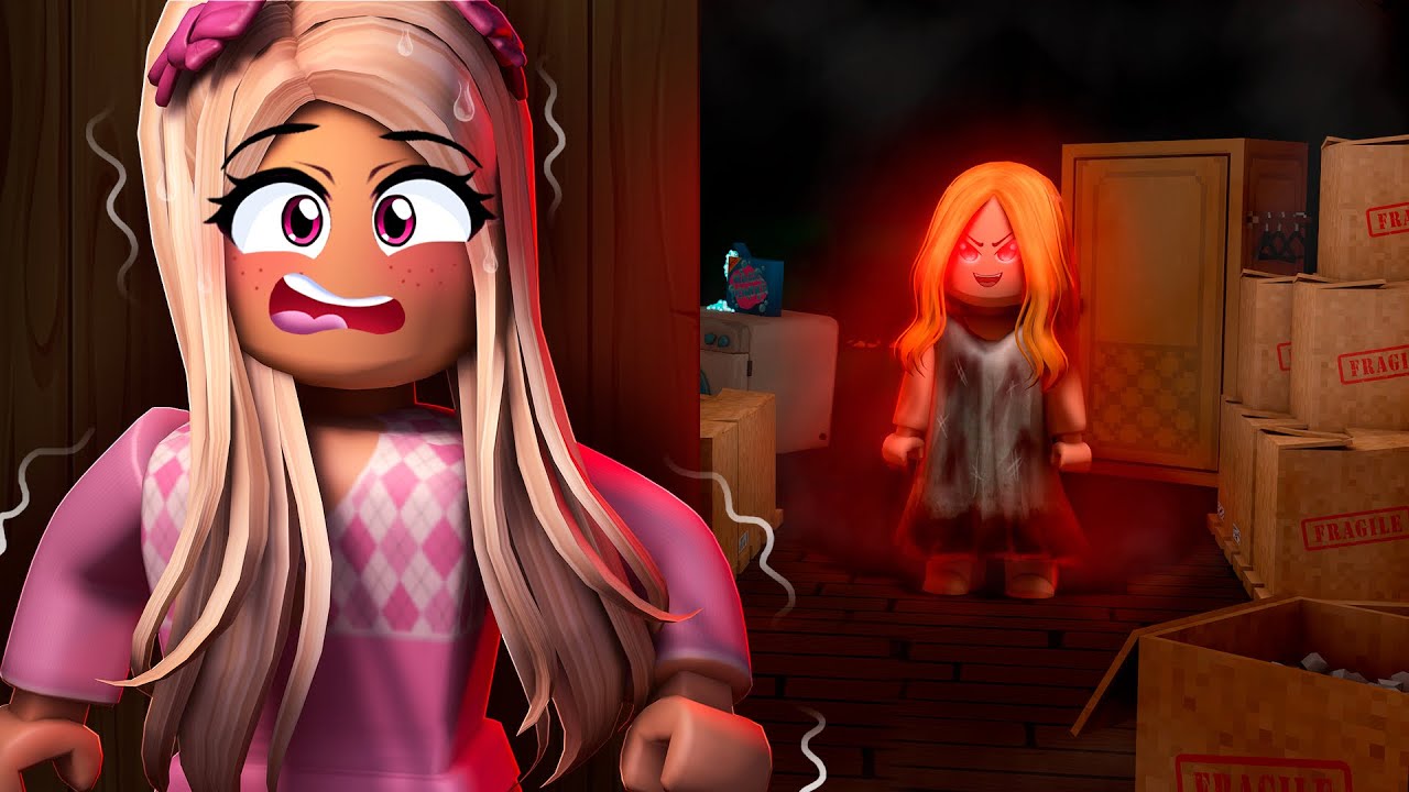 POSSESSED LITTLE GIRL WAS LIVING IN MY SHED IN ROBLOX BROOKHAVEN!