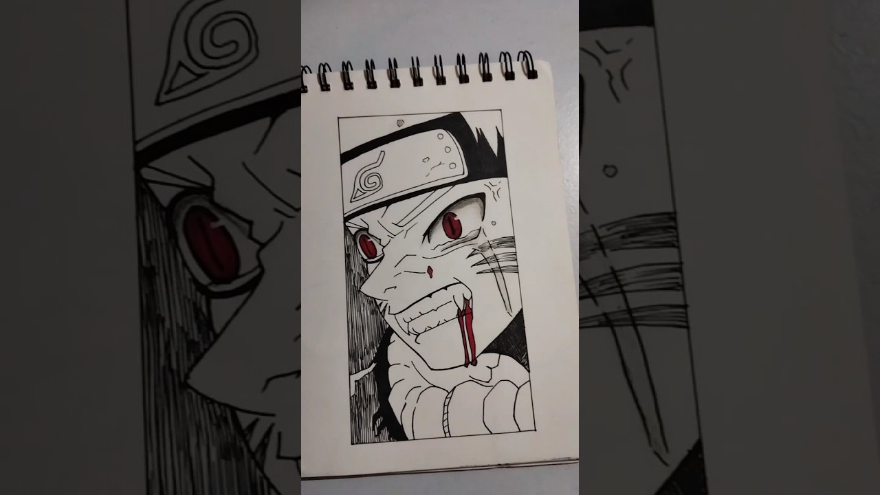 How to Draw Naruto Uzumaki || #anime #sketch #art #animedrawing  #naruto #shorts #shortsfeed🤓