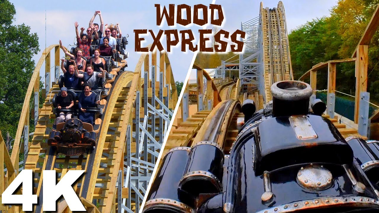 Wood Express [On-Ride 4K POV] - Parc Saint Paul