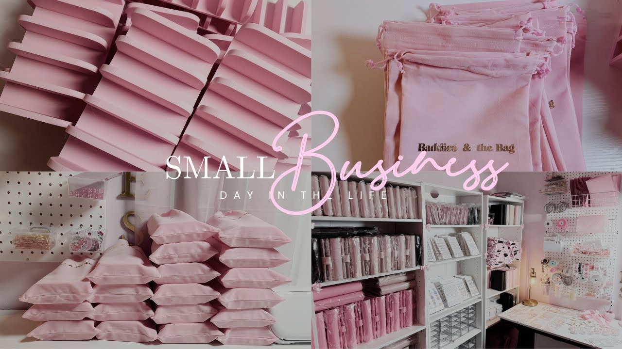 Transforming My Packaging Game with Custom Labels! | Small Biz Vlog
