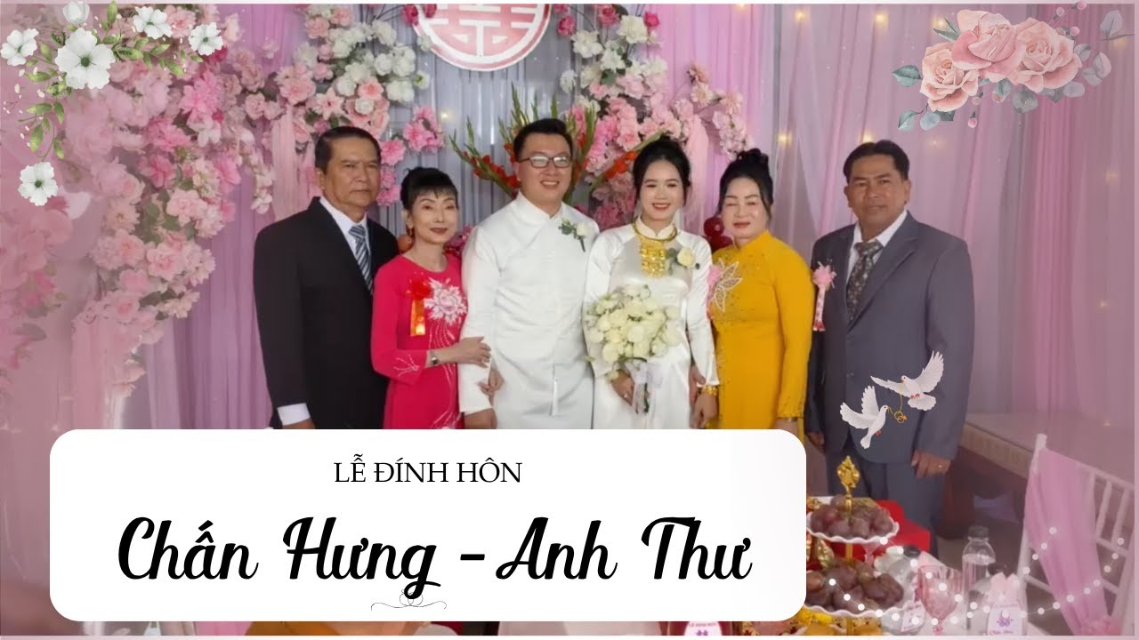 LỄ ĐÍNH HÔN | ANH THƯ CHẤN HƯNG | ANH ĐÔ MIỀN TÂY | ĐÁM NỐI MIỀN TÂY