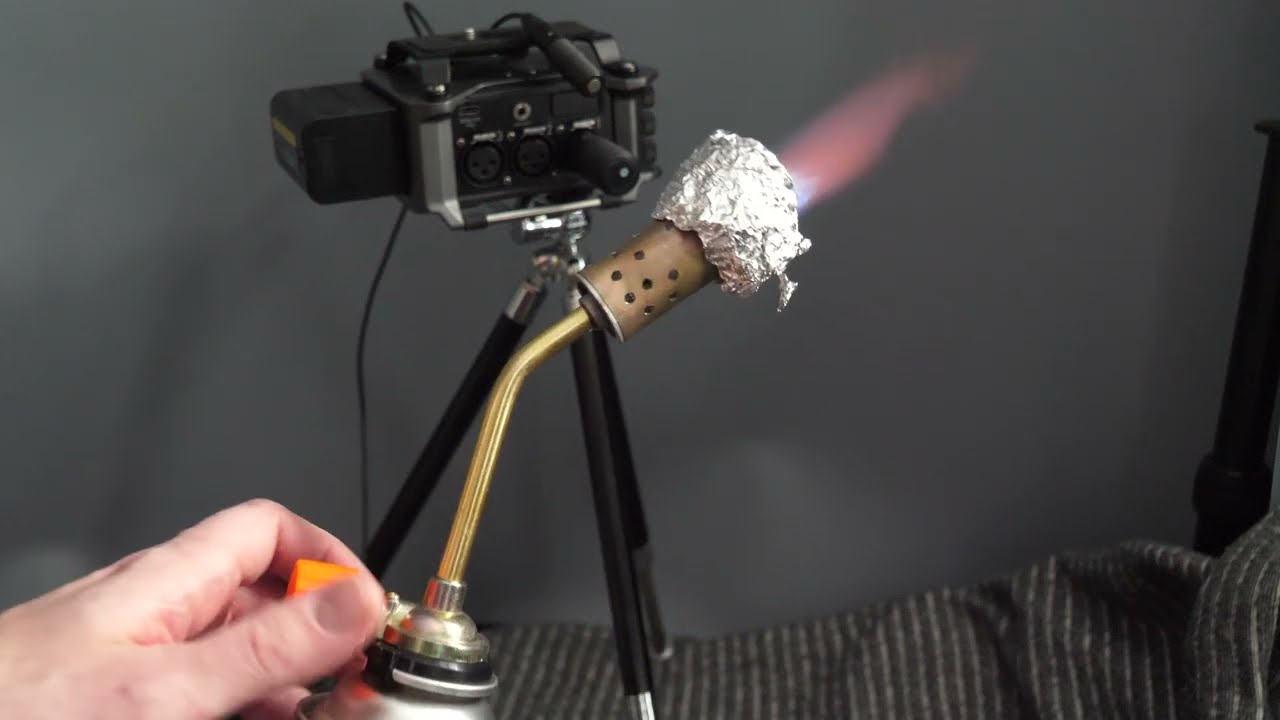 Gas Torch Ultrasonic Recording and Sound Design example APSC Ultrasonicmic 96k