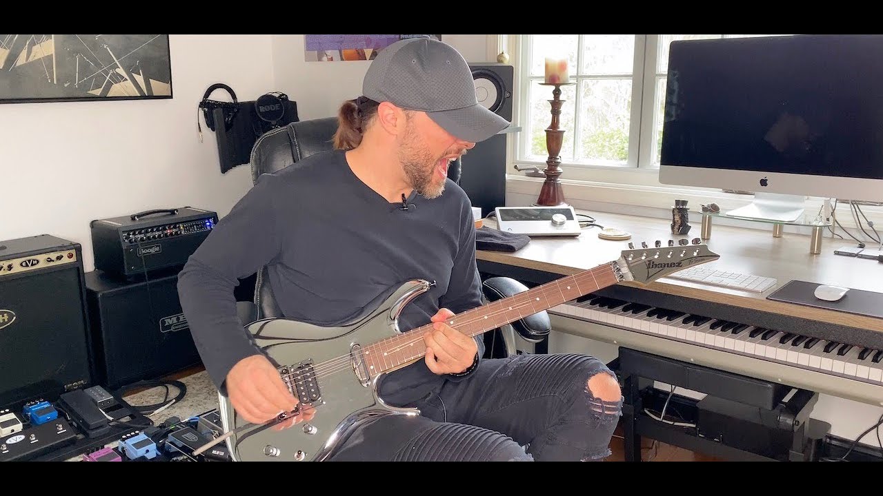 Обзор Ibanez JS1CR Joe Satriani Chrome Boy от MARKO из THE VATICANTS