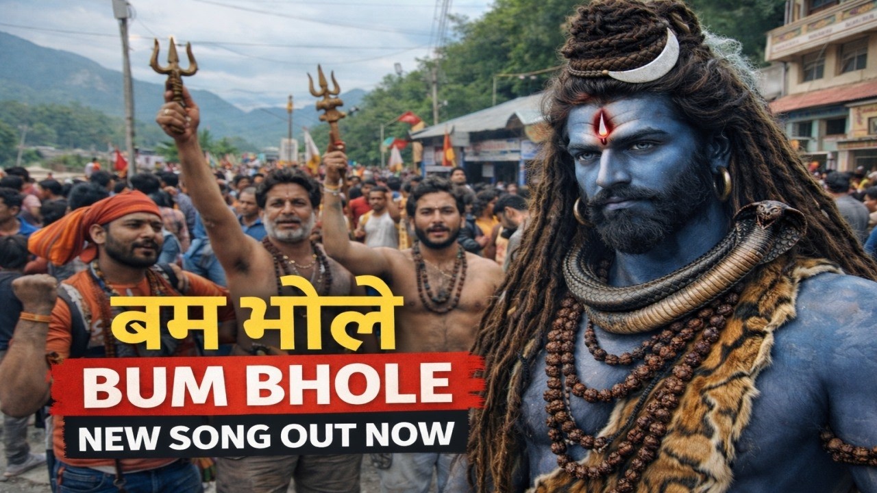 बम भोले बम बम भोले 🔱 Mahashivratri Special Song 2026 | Shiv Tandav Dance | New Mahadev Bhakti Song