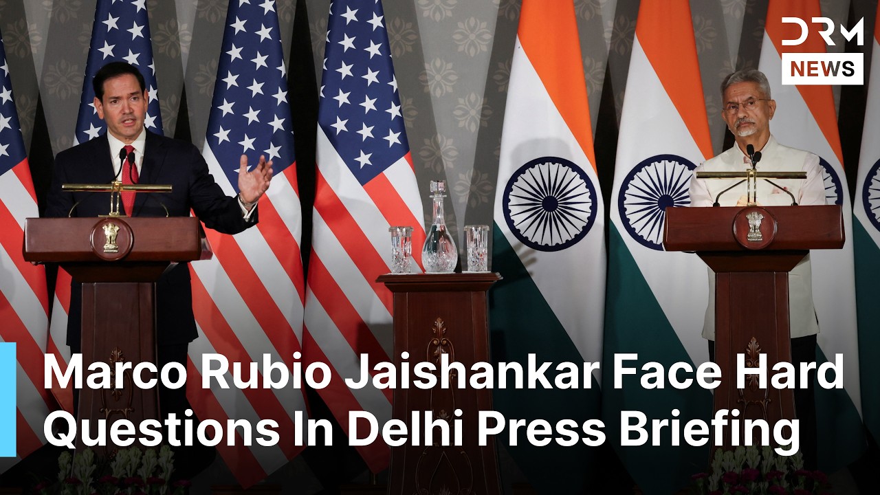 Q&A: Marco Rubio and Jaishankar Respond to Media Questions After Joint Press Meet in New Delhi |AC14