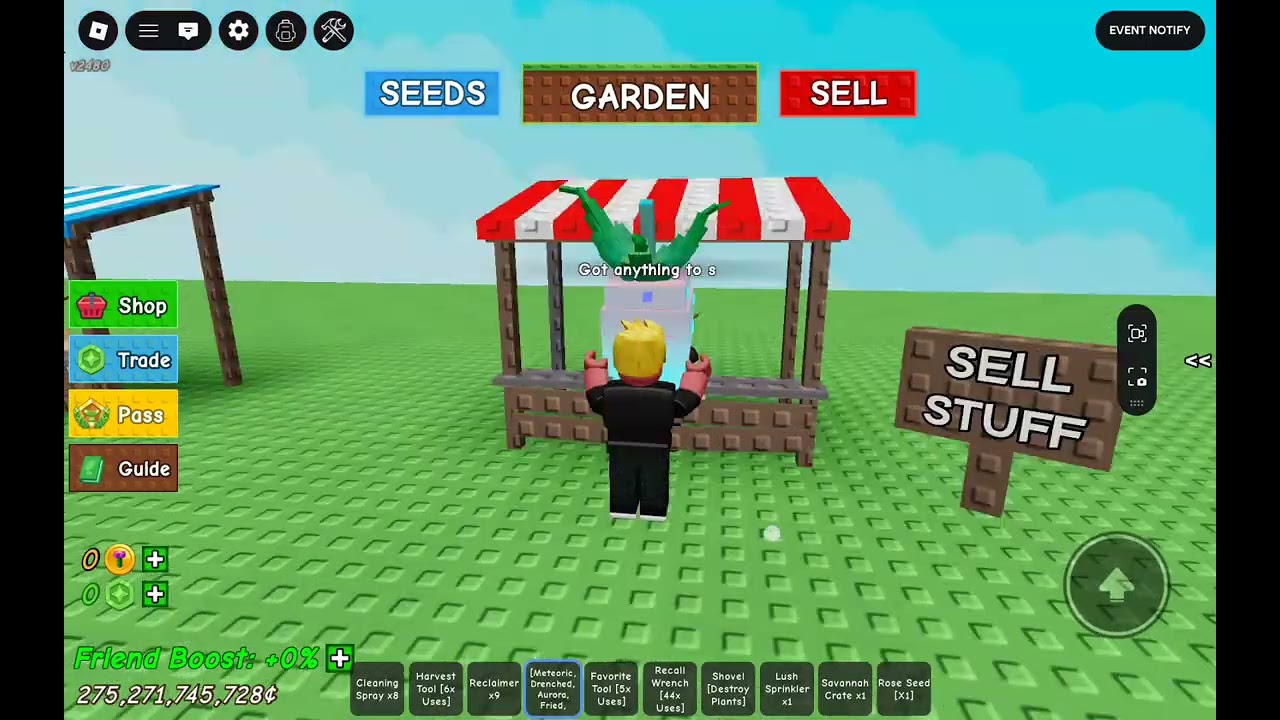 Given good plants 