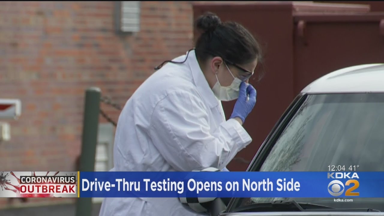 Drive-Thru Coronavirus Testing Opens On North Shore