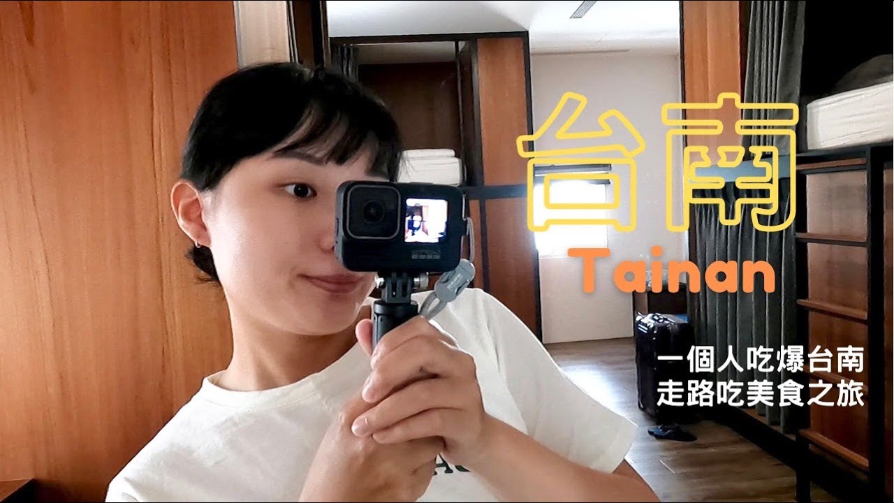 Vlog｜台南獨旅，一個人吃台南，不騎車不開車也可以來台南！鍋燒意麵、阿信輕旅、豆腐冰、王氏魚皮、夕遊出張所、純薏仁、文學館、鎮傳四神湯、普羅民遮旅店、牛肉湯、小卷米粉、國華街、雙生綠豆沙｜Dani