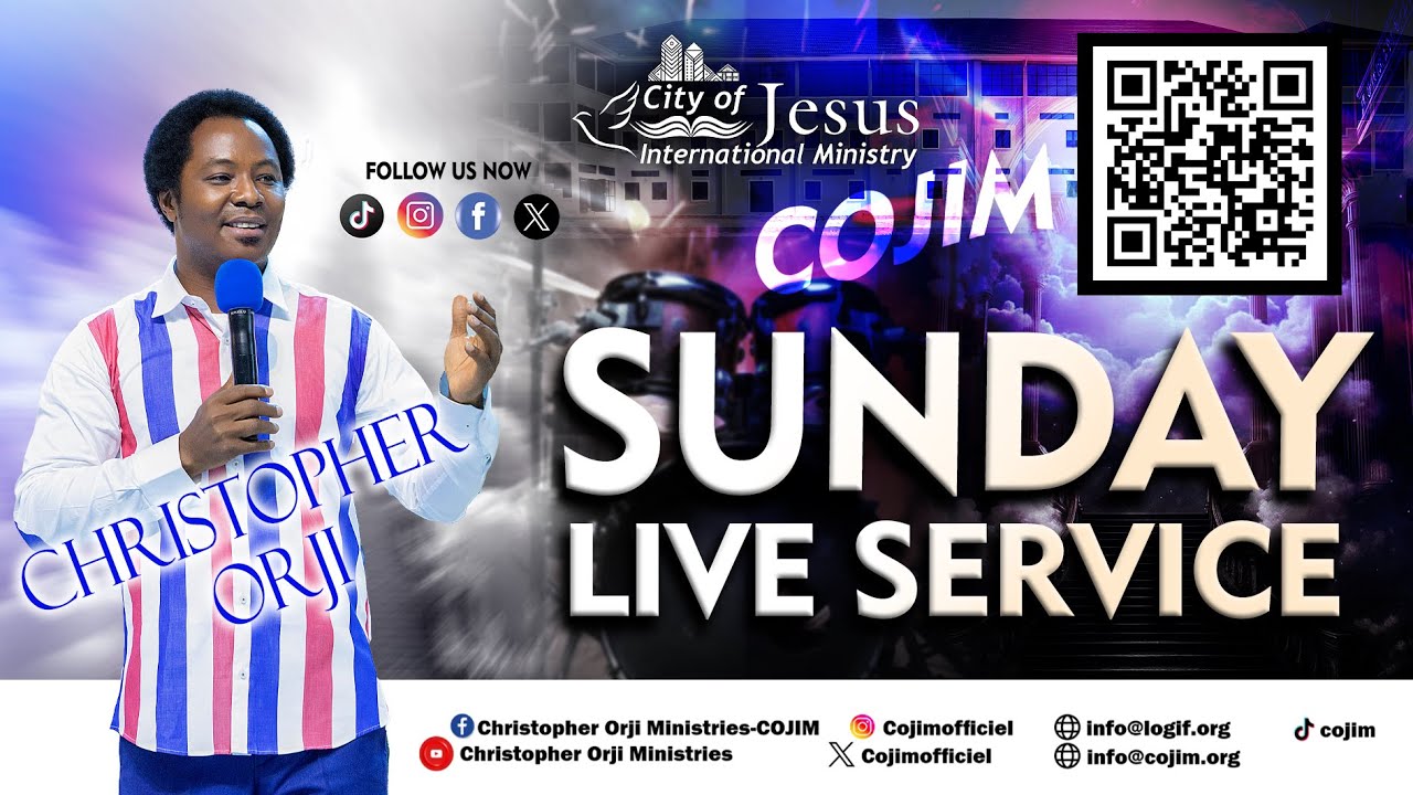 COJIM Sunday Live 🔴 Service With God, Jesus Christ, And The Holy Spirit. #cojim 18-1-2026
