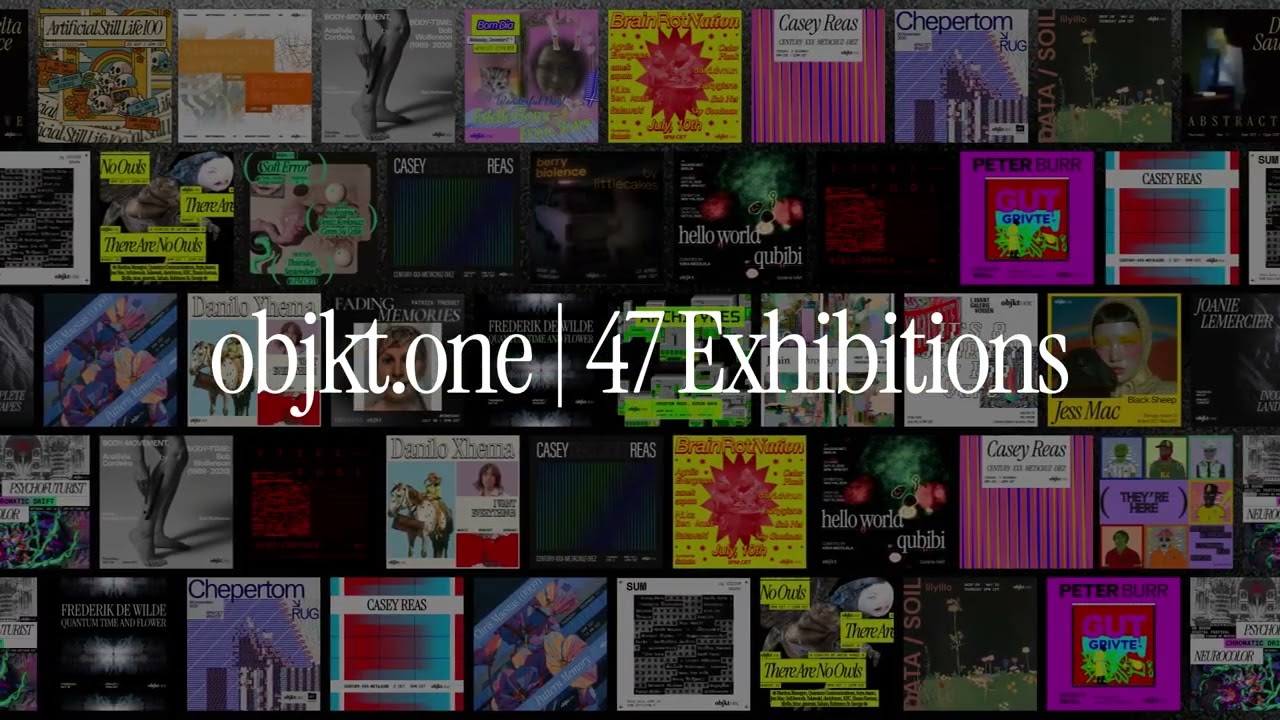 objkt Wrapped 2025 | A Year of Digital Art