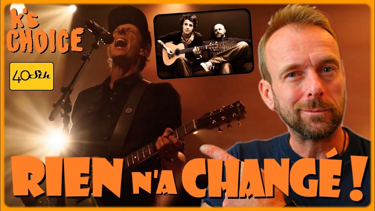 Mais OÙ étaient donc passés les K’s CHOICE ? 🤘🤔🎸😎