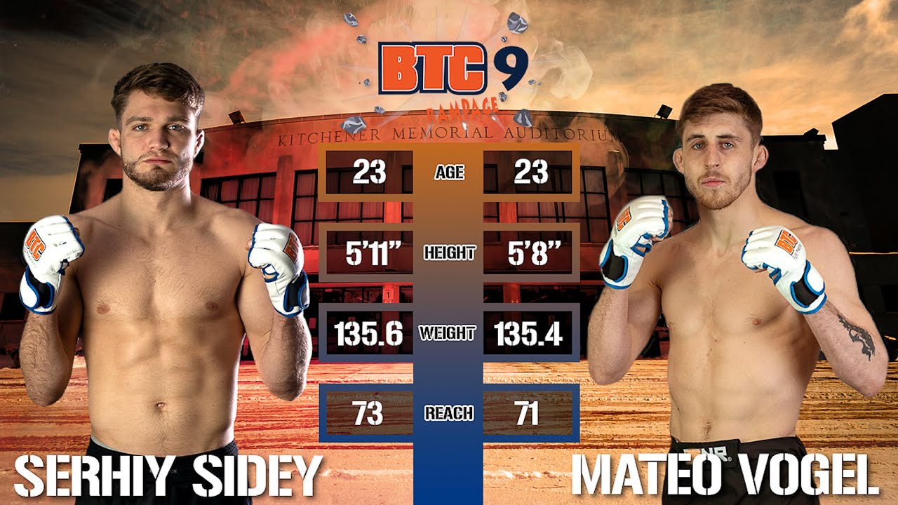 BTC 9: Rampage - Serhiy Sidey vs. Mateo Vogel - Match #6