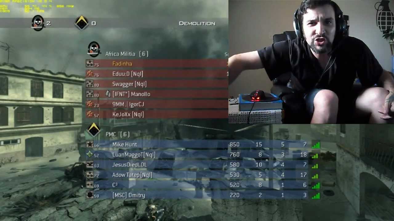 MW3 ao vivo: De nób para noob. - Demolindo em Demolition