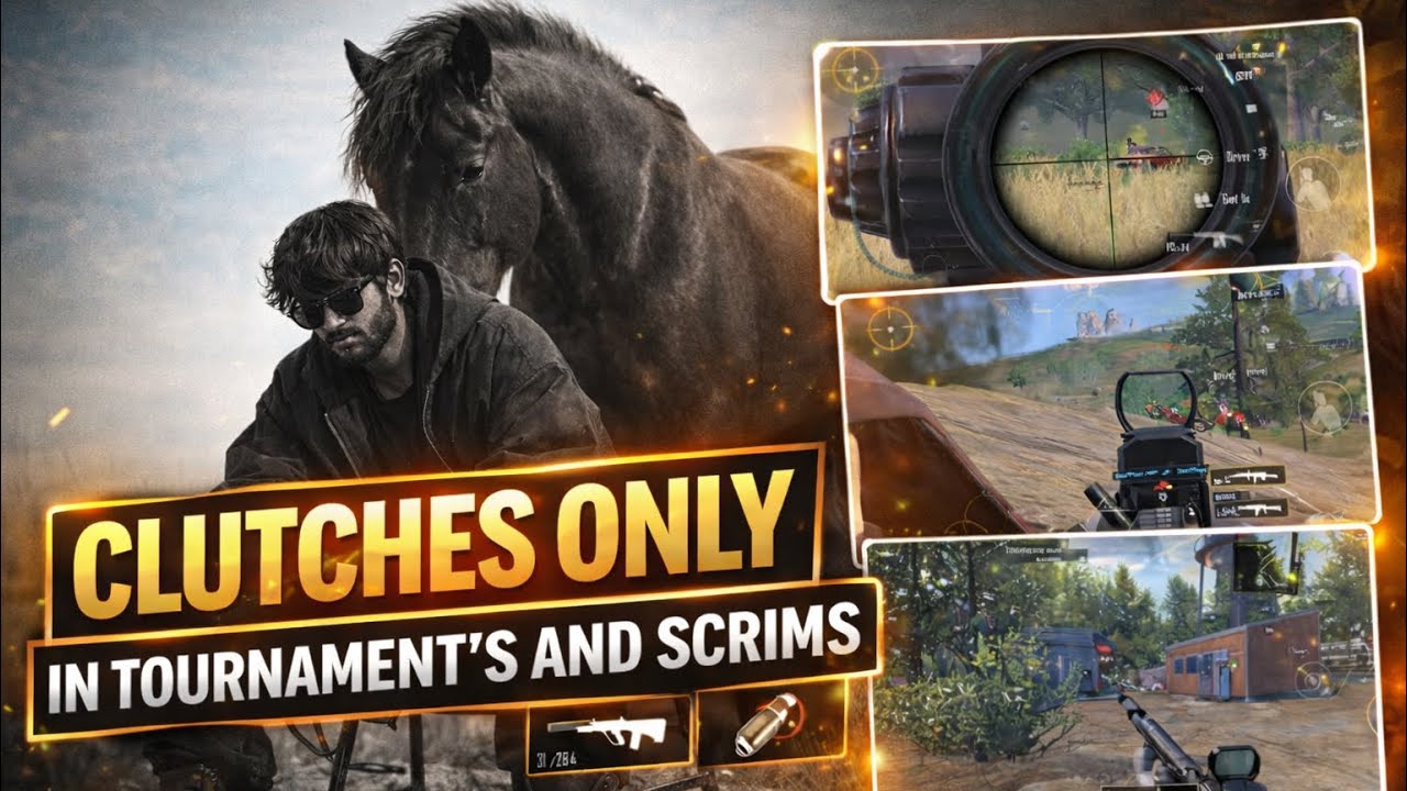 INSANE BGMI Clutches in Tournaments & Scrims🔥