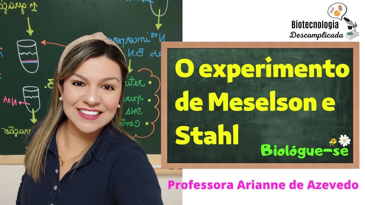 Comprovação Experimental de que a Replicação do DNA era Semiconservativa: Meselson e Stahl