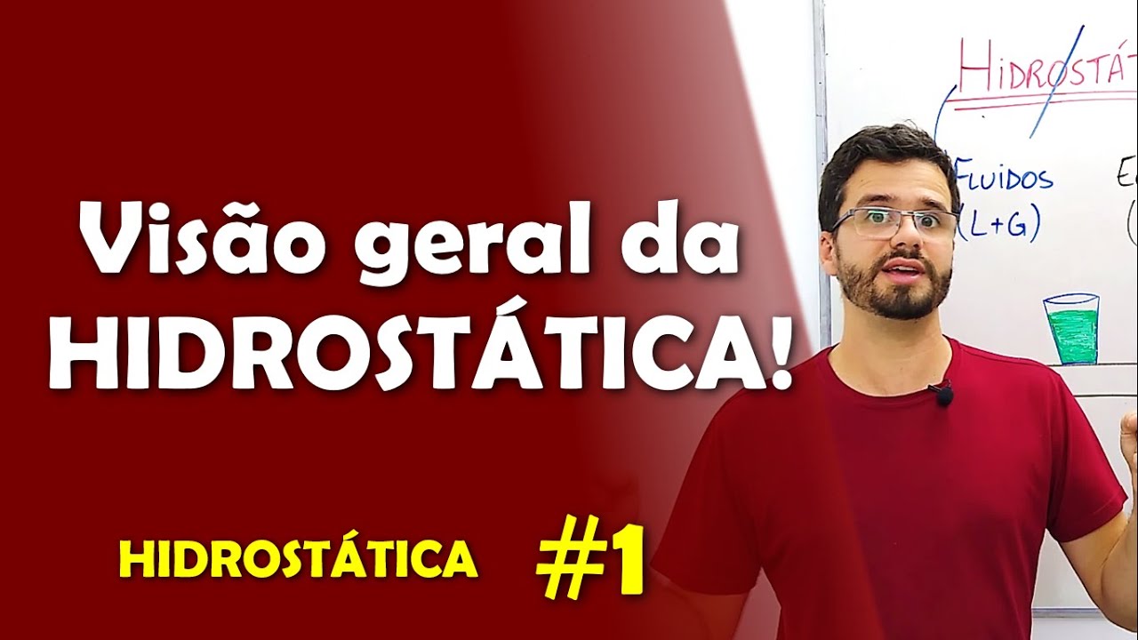 Introdução à Hidrostática (Visão geral e o que estuda) - Aula de HIDROSTÁTICA #1