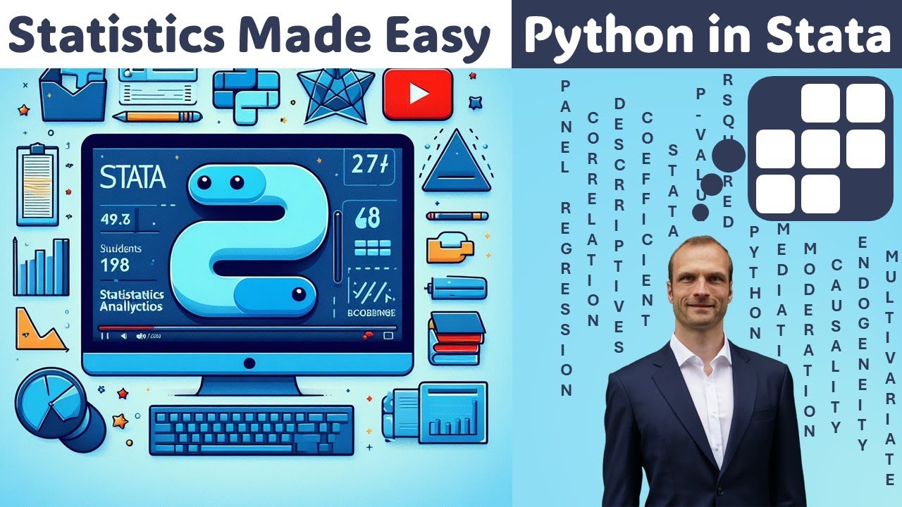 Statistics Made Easy 9: Using Python in Stata