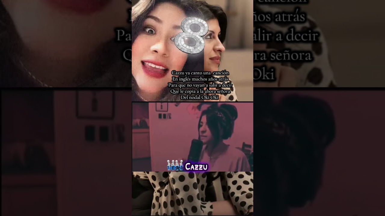 Cazzu cantando en inglés desde hace años atrás 