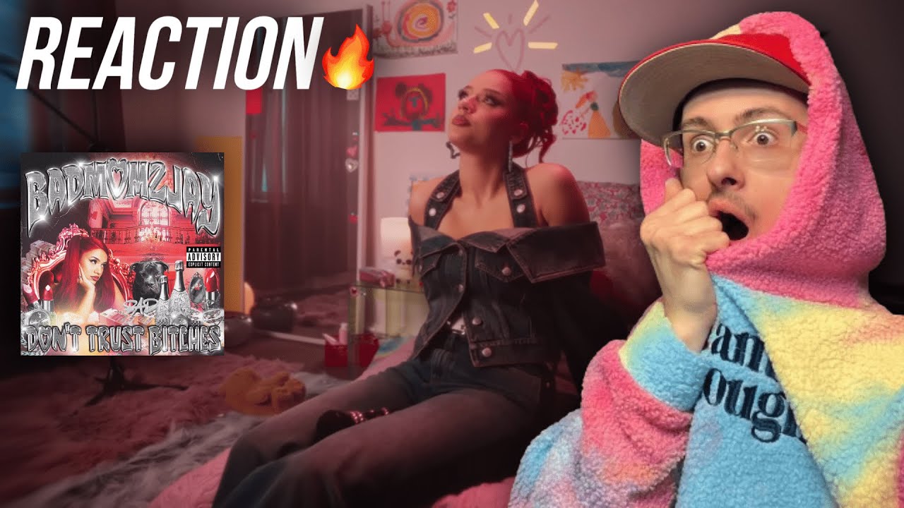1 Year Anniversary on YouTube! | Badmómzjay-Don't Trust B*tches (Reaktion)