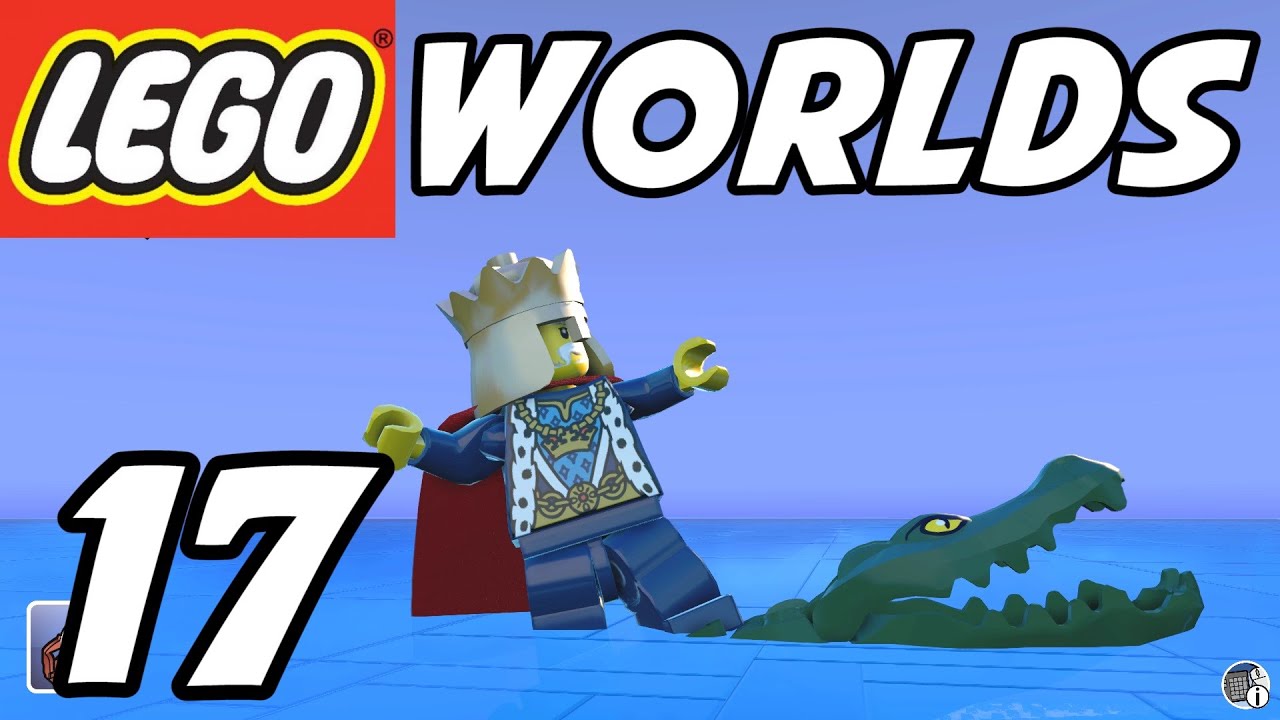 LEGO Worlds - E17 - CROCODILE SURFING!  (Gameplay Playthrough 1080p60)