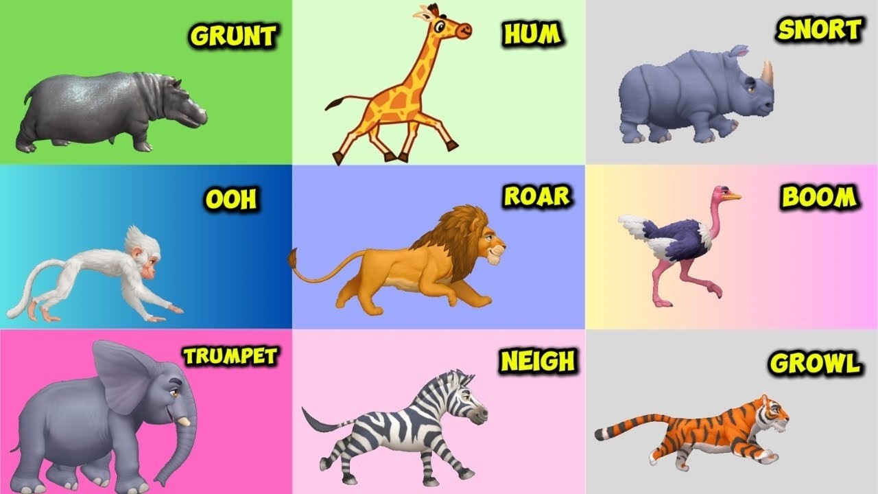 ABC Animal Sounds Song for Kids | Learn Animal Names & Sounds