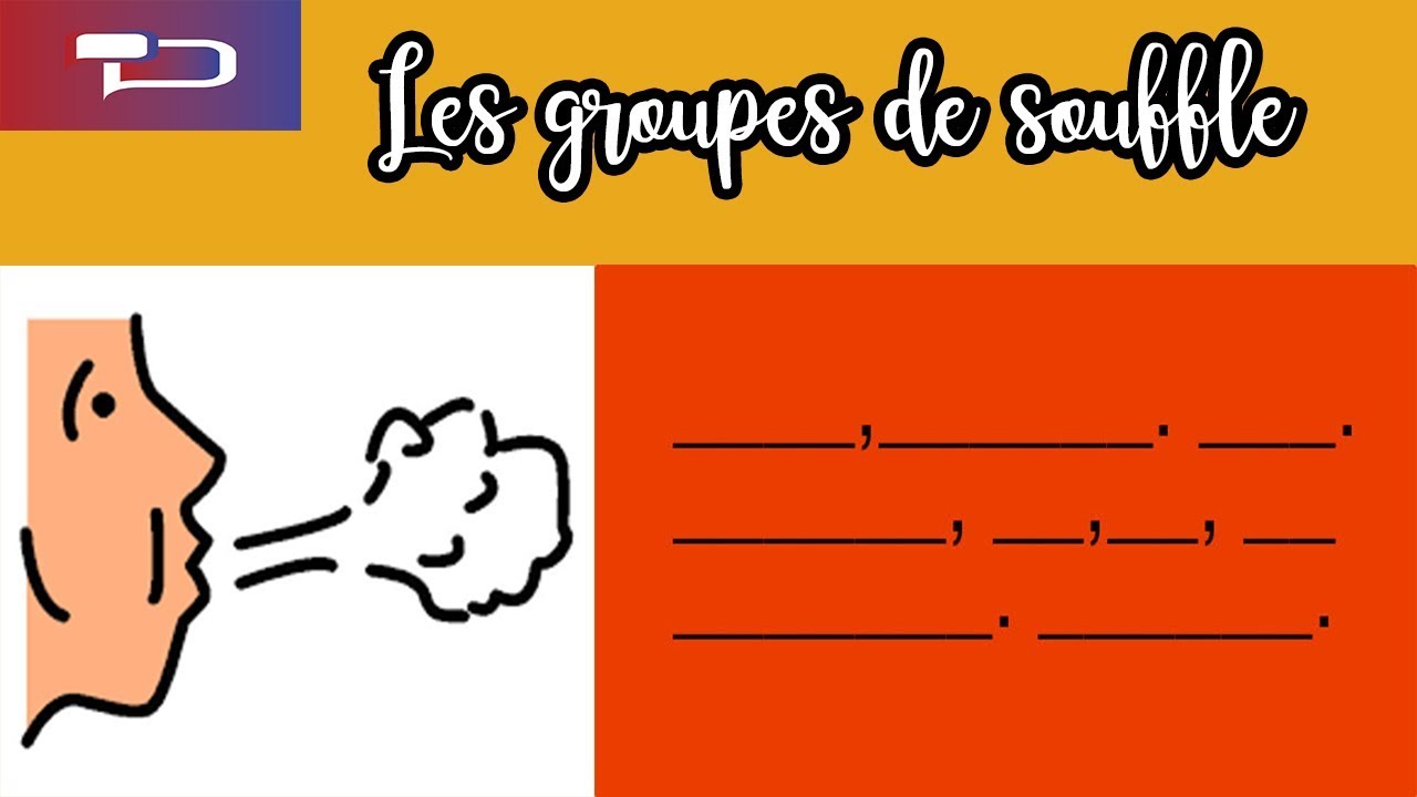 Les groupes de souffle | Groupe rythmique et intonation