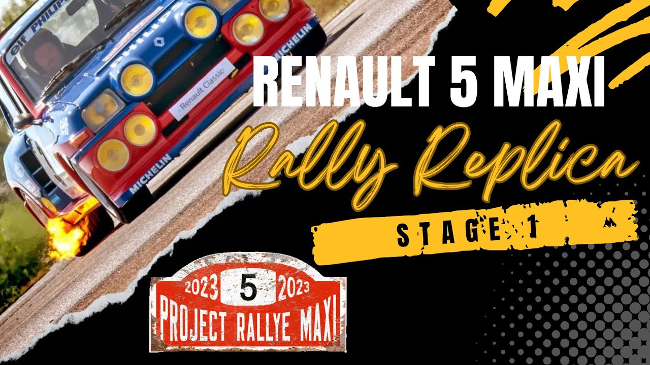 Renault 5 MAXI Group B Rally project